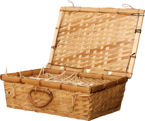 Hamper, Belle, Baskets, Basket - Basket (600x501), Png Download