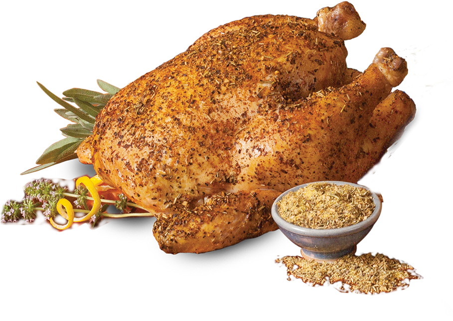Rotisserie Chicken (1000x703), Png Download
