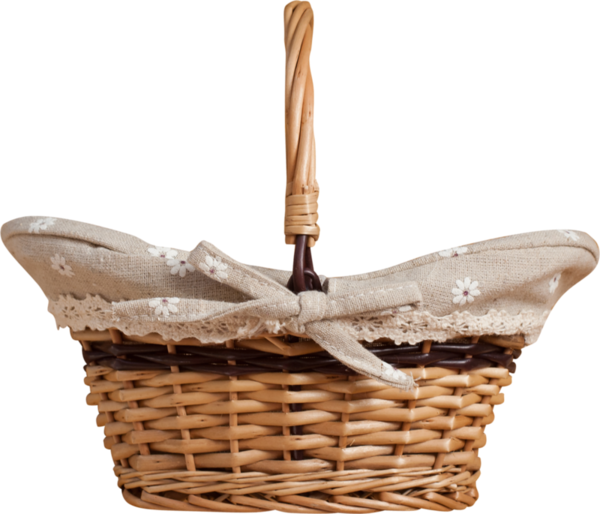 Picnic Baskets - Basket (600x514), Png Download