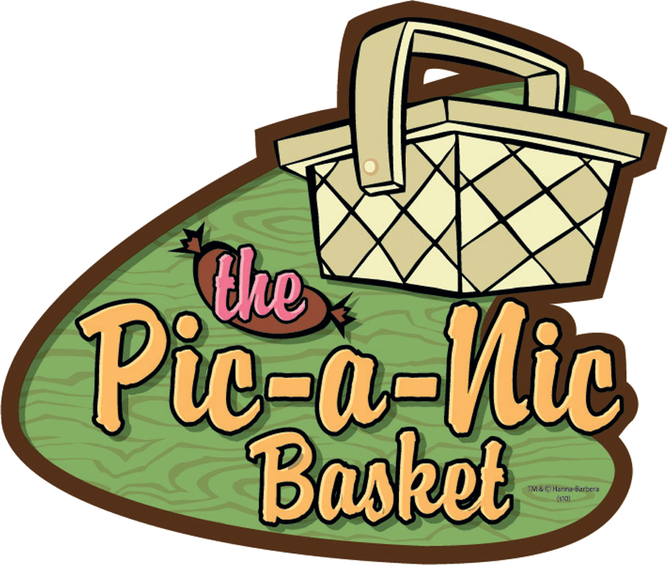 Picnic Basket Clipart Picnic Area - Yogi Bear Picnic Basket (949x803), Png Download