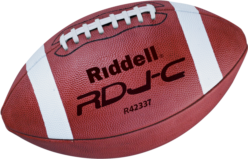 Leather High School Football Png - Riddell Rdy Youth Level Leather Football (900x812), Png Download