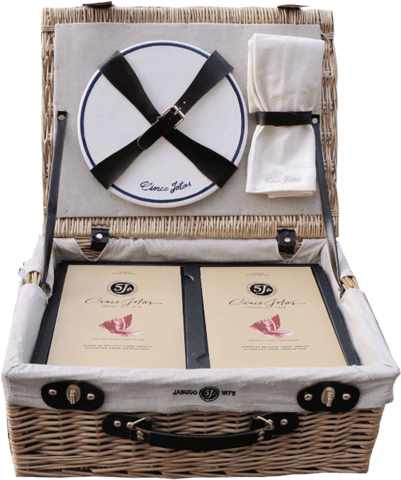 Cinco Jotas Hamper - Jamón Ibérico (720x940), Png Download