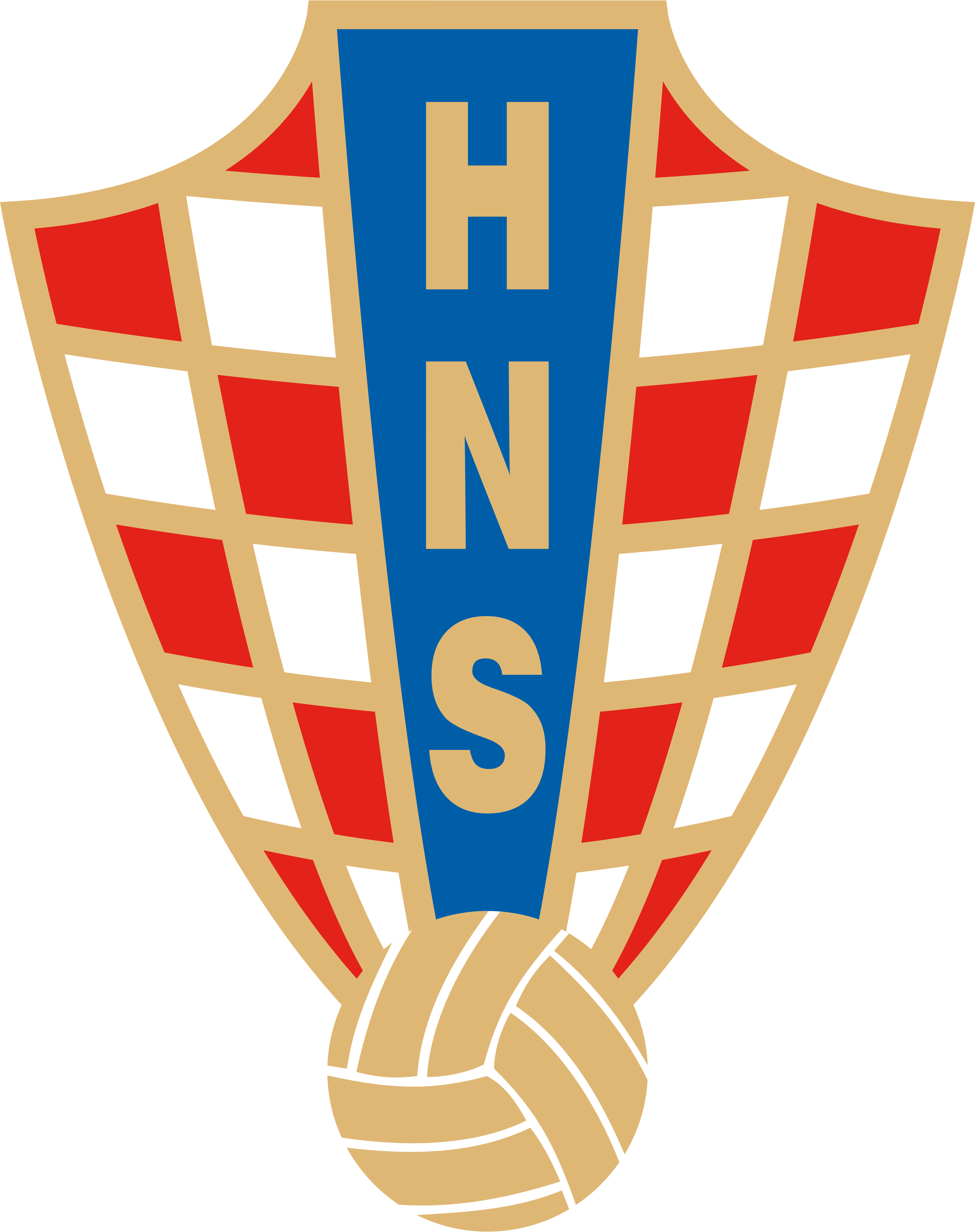 Croatia National Football Team - Croatia National Football Team Logo (3957x5000), Png Download