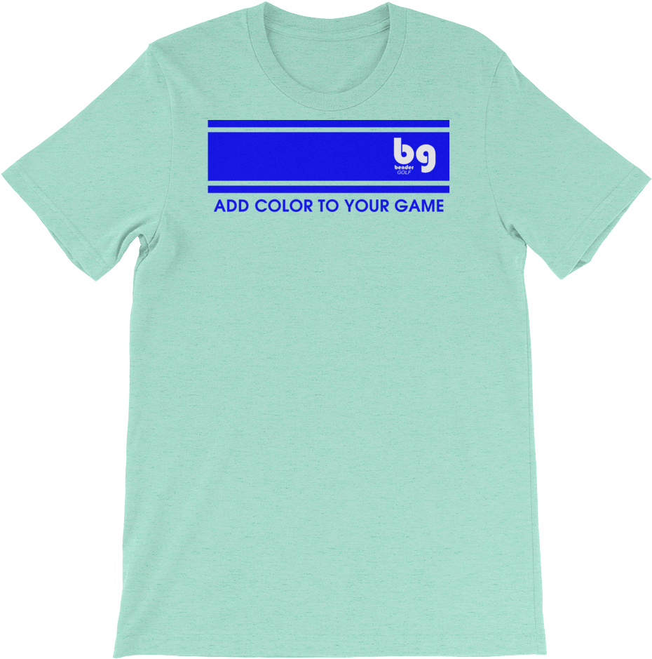 Shirt ○ Blue Bar Tee - T-shirt (1000x1000), Png Download