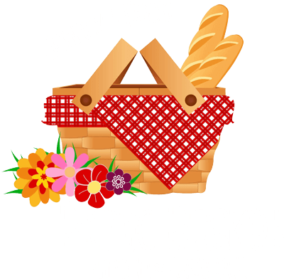 Logo - Picnic Basket (400x408), Png Download