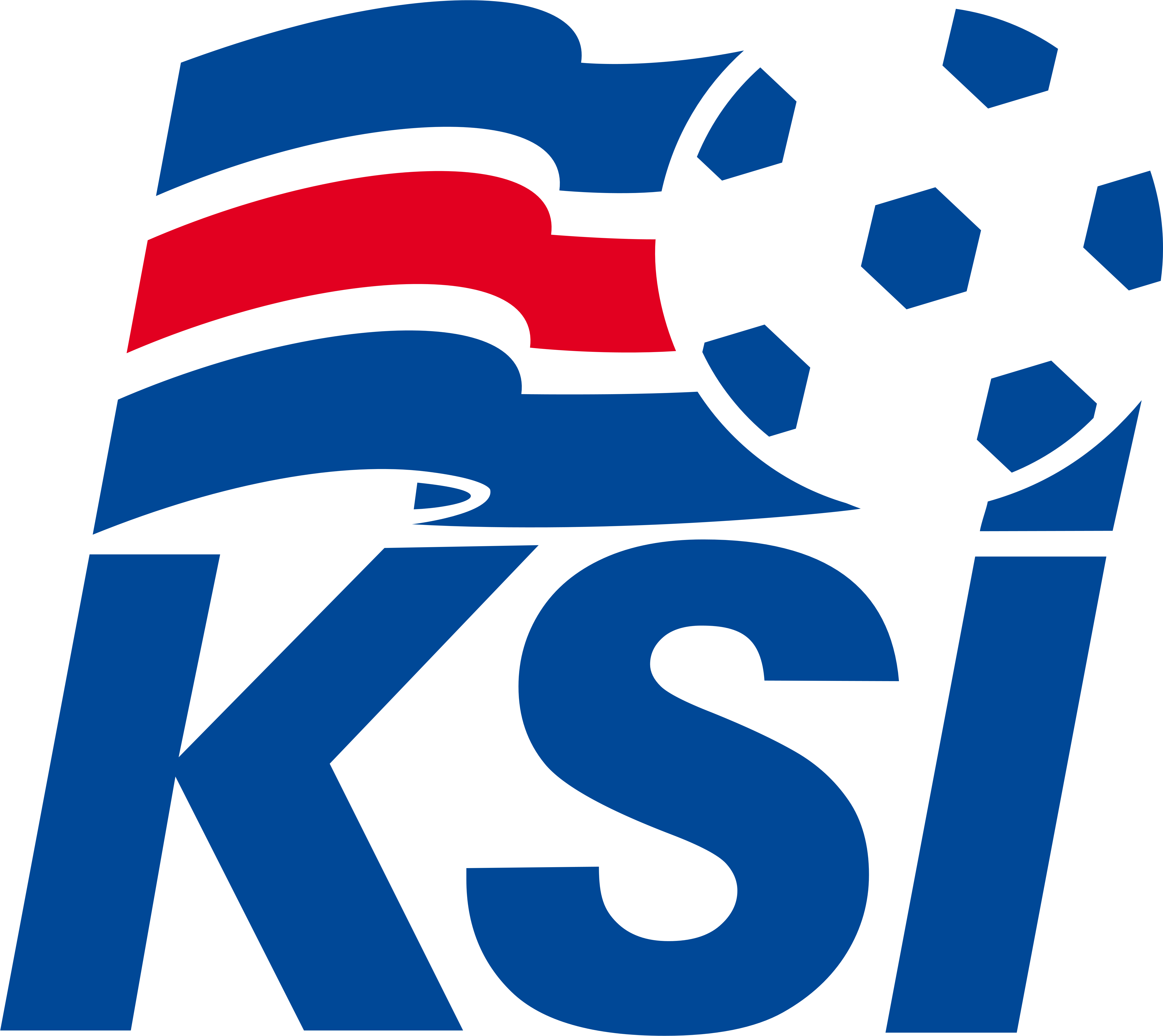 Iceland National Football Team Logo, Ksi - Iceland National Football Team Logo (5000x4461), Png Download