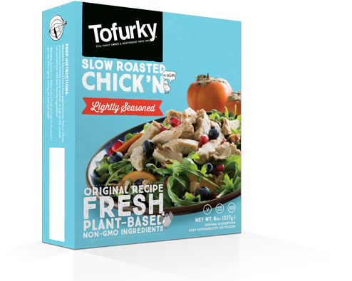 1 - - Tofurky Slow Roasted Chick N (633x406), Png Download