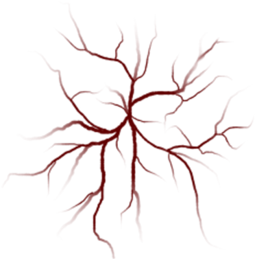 Red Veins Psd - Red Eye Veins Png (398x400), Png Download