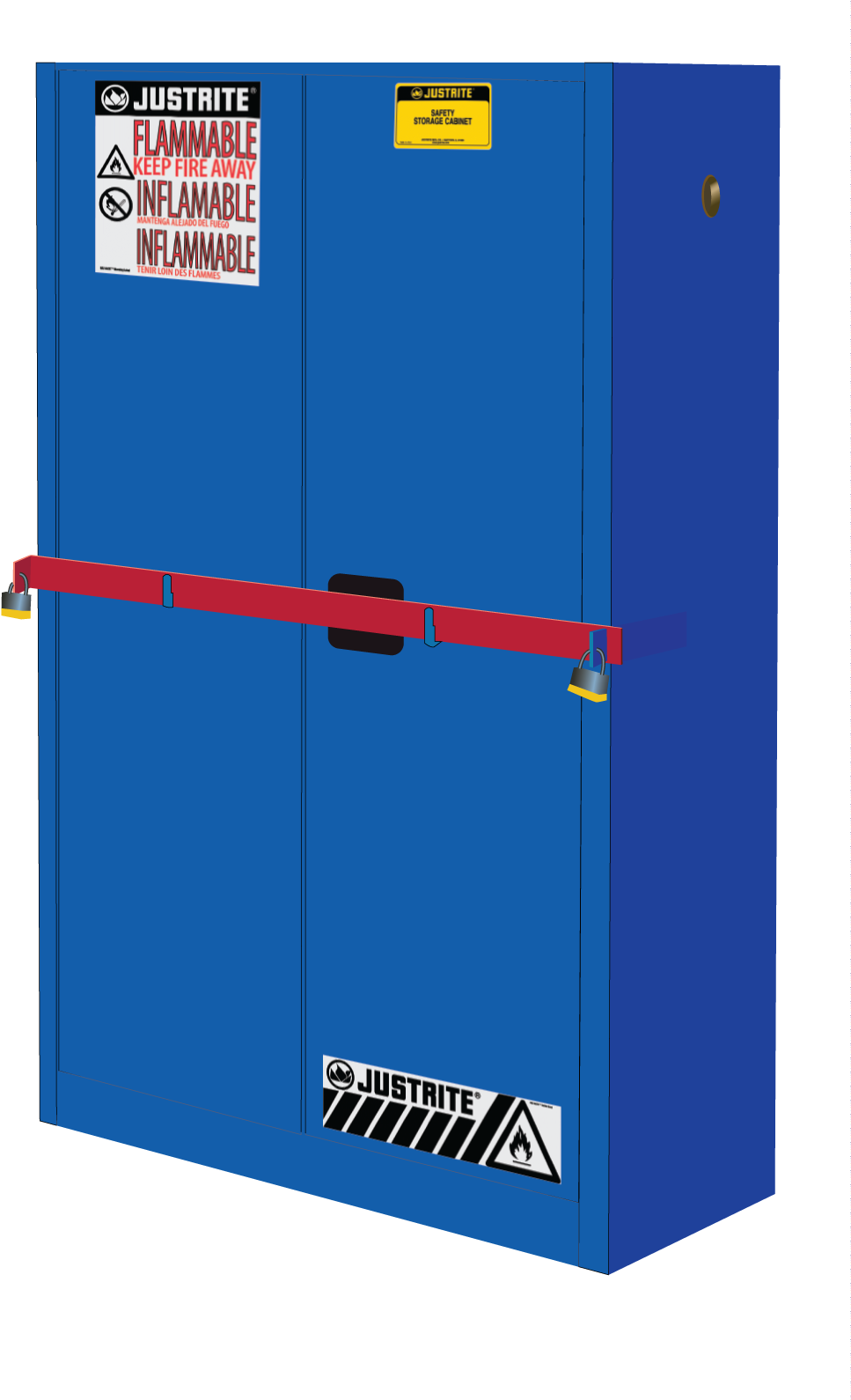 High Security Corrosives/acid Safety Cabinet With Steel - Screen Door (1011x1590), Png Download