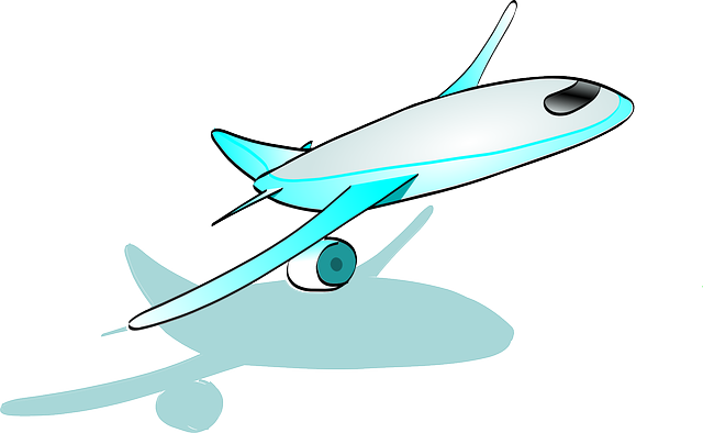 Cartoon, Airplane, Transportation, Plane, Fabien, Free - Plane Taking Off Drawing (640x394), Png Download