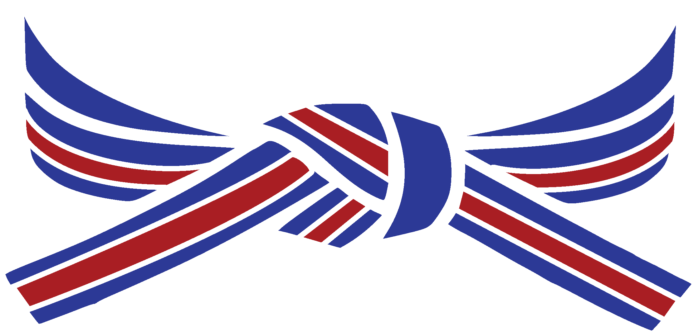 El Color De Los Opuestos Agua Y Fuego, El Um Yang - Taekwondo (2237x1079), Png Download