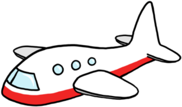 Airplane Cartoon - Clip Art Of Aeroplane (640x480), Png Download