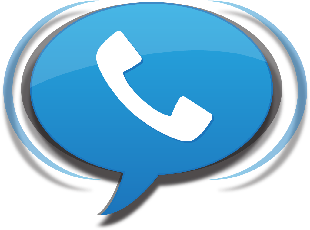 Telephone-chat - Circle (1024x1024), Png Download