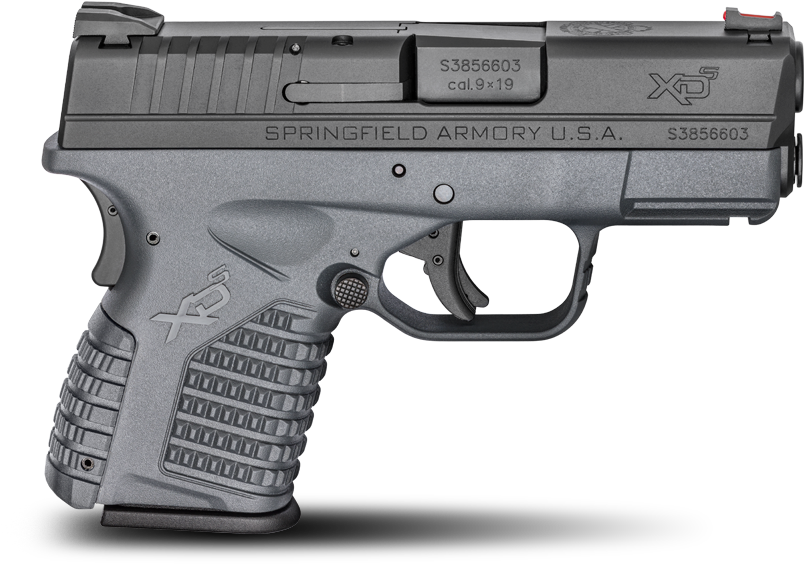 Xds9339ye3 - 3" - Springfield Xds 9mm Grey (1200x782), Png Download
