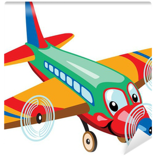 Airplane Vector Cartoon (400x400), Png Download