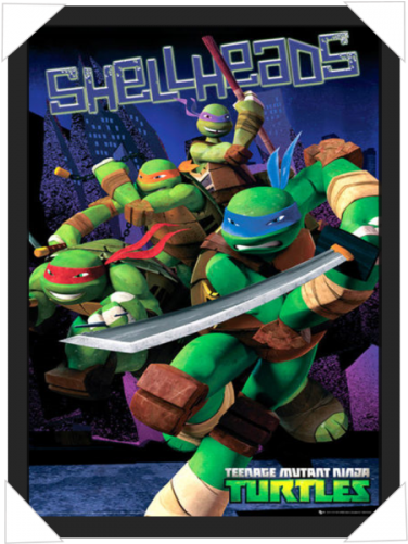#275 - Happy Birthday Teenage Mutant Ninja (500x500), Png Download