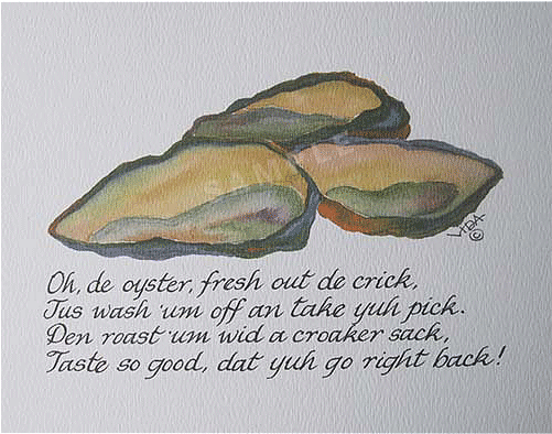 Oh, De Oyster By Vida Miller - Cockle (500x500), Png Download