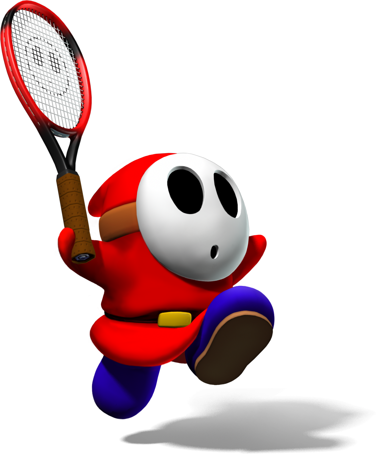 5 01] 8bit's Mobs - Mario Tennis Shy Guy (1263x1527), Png Download