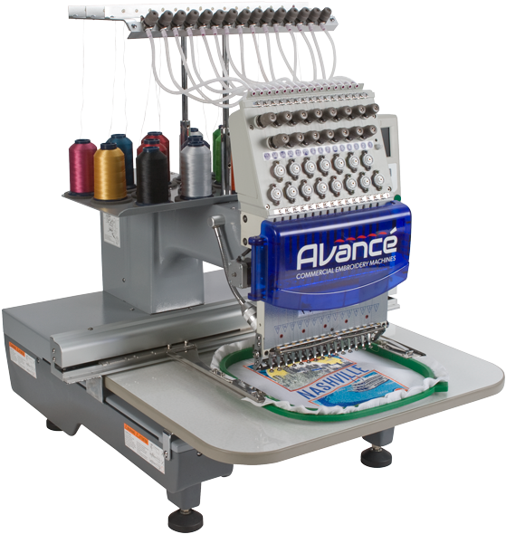 Avancé 1501c Embroidery Machine (600x623), Png Download
