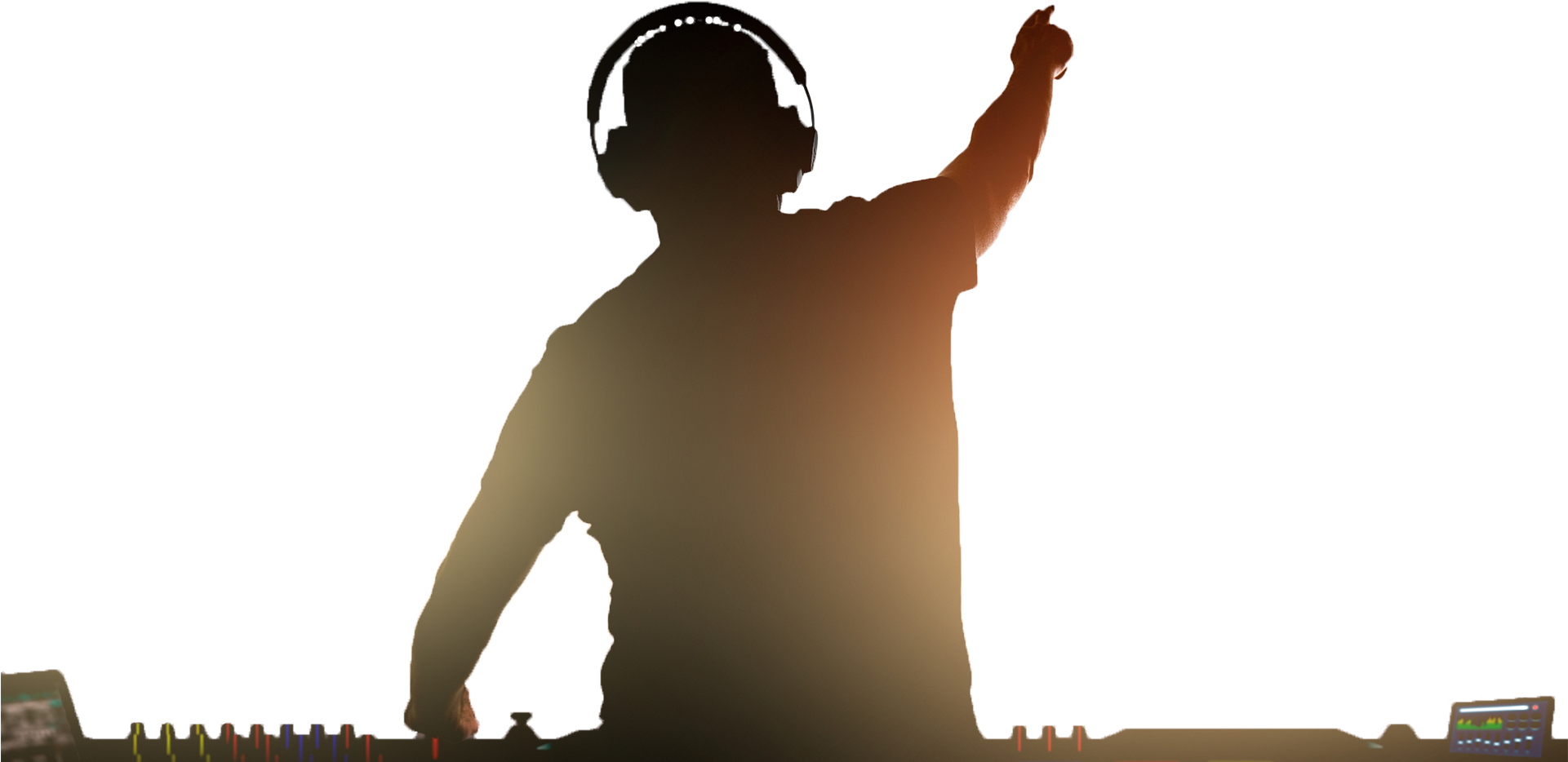 Disc Jockey (1920x950), Png Download