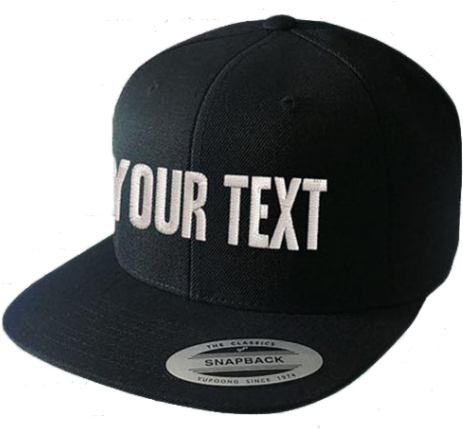 Custom Hat With Text - Baseball Cap (540x540), Png Download