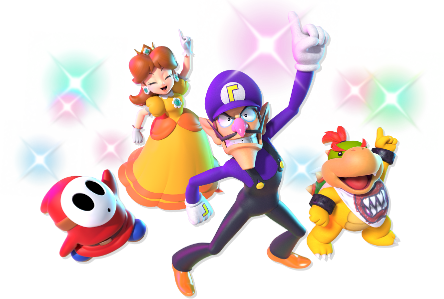 27 Sep - Super Mario Party (889x599), Png Download