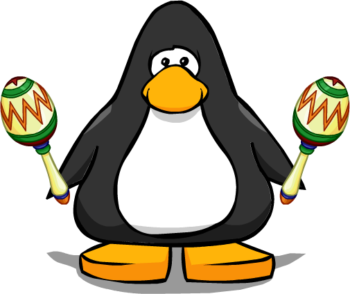 Jpg Library Stock Image Pc Png Club Penguin Wiki Fandom - Penguin With A Horn (505x424), Png Download
