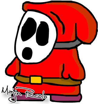 Shy Guy (341x364), Png Download