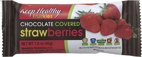 Keep Healthy Fruitkies Chocolate Covered Strawberries (510x510), Png Download