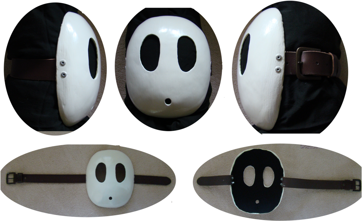 Handmade Shyguy Mask - Real Shy Guy Mask (1280x798), Png Download