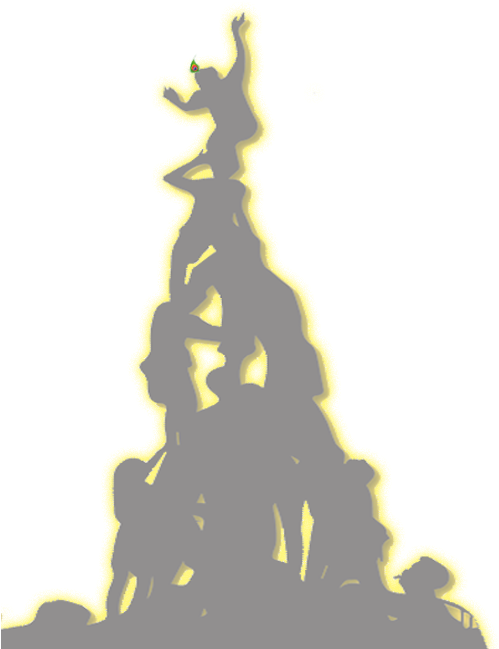 Live Concert Dj Night - Silhouette (505x653), Png Download