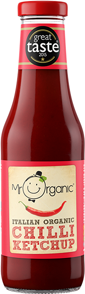 Mr Organic Chilli Ketchup 480g (634x634), Png Download