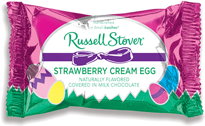 Russell Stover Milk Chocolate Covered Strawberry Cream - Chocolates Russell Stover Marshmallow (500x500), Png Download