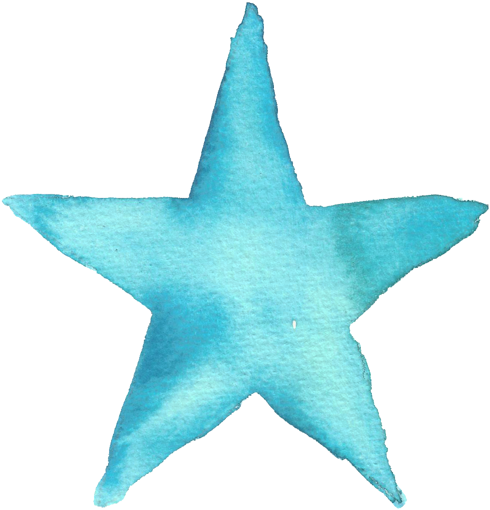 Png De Ornamento Transparente Para As Estrelas Do Mar - Star Drawing Png (1024x1056), Png Download