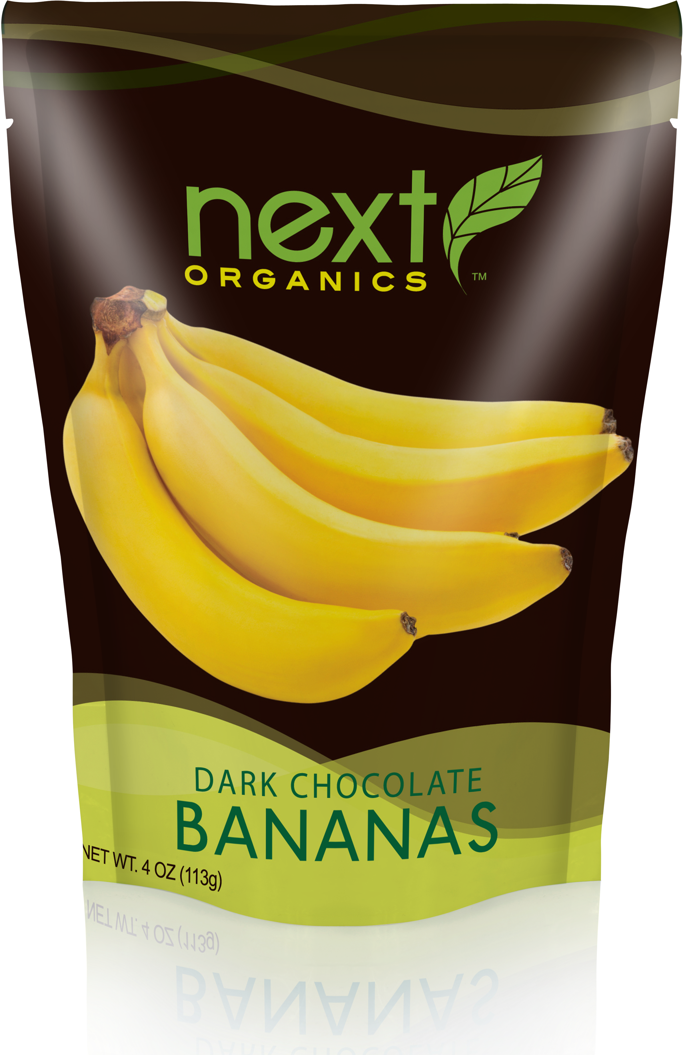 Next Organics Dark Chocolate Covered Banana - Next Organics - Dark Chocolate Bananas - 4 Oz. (2456x3696), Png Download