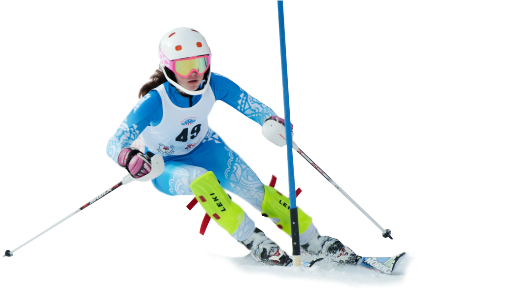 Ski Programs - Ski Slalom Png (1039x612), Png Download