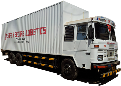 Container Truck Transparent Image - Container Truck Png (500x375), Png Download