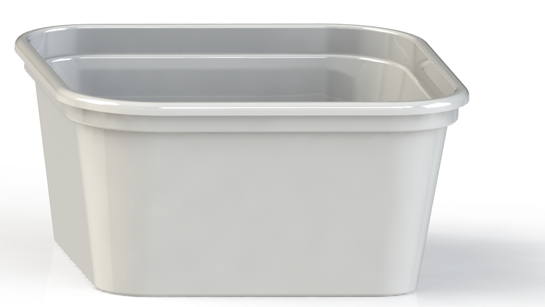 Plastic Container Png - Bathtub (1096x619), Png Download