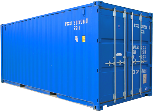 20ft Shipping Container Storage Unit - 20ft Container Png (540x371), Png Download