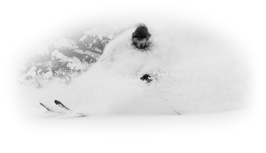 Power Skiing Illustration - Illustration (535x430), Png Download