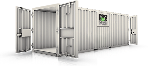 Probox Storage - White Storage Container Png (606x297), Png Download