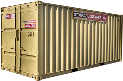 20 Foot Container - 24 Foot Container (450x400), Png Download