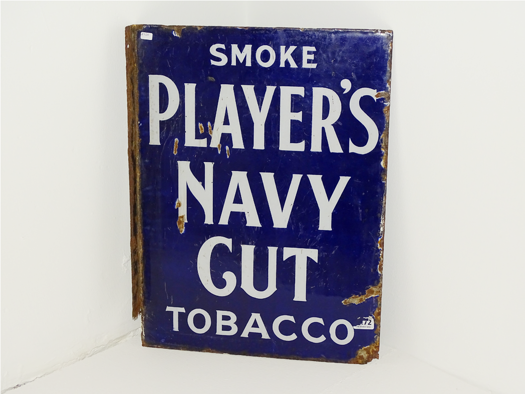 Players Metal Sign - Street Sign (1340x785), Png Download