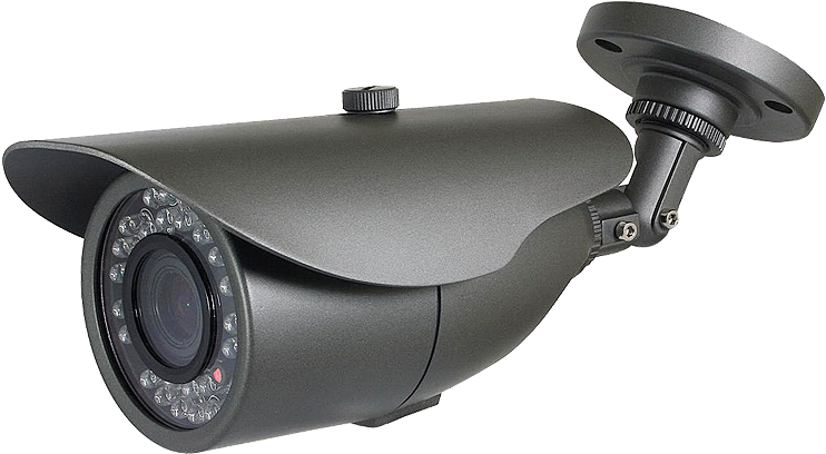 Waterproof High Resolution Color - Cctv Cameras Without Background (744x543), Png Download