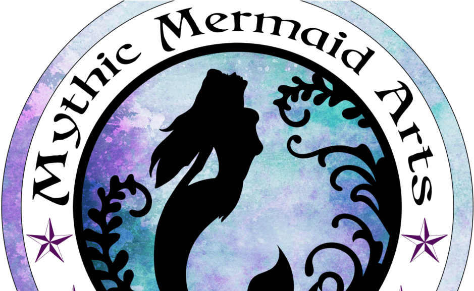 Cropped Mythicmermaidlogosticker 1 - Silhouette (1500x576), Png Download