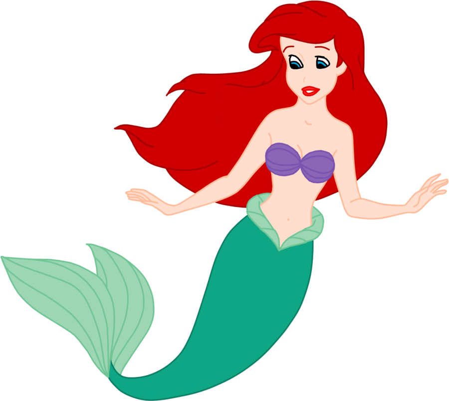 Princess Ariel Clipart - Png Of Ariel (900x804), Png Download
