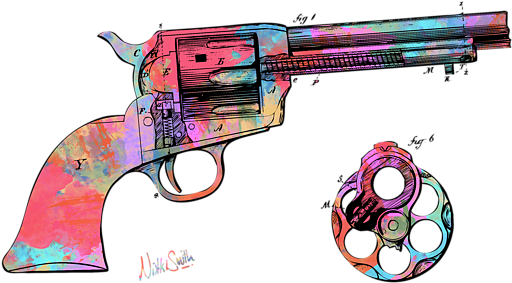 Bleed Area May Not Be Visible - Colt Single Action Army (600x480), Png Download