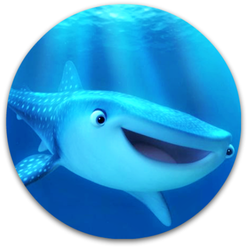 Matching Icons Finding Dory (500x500), Png Download