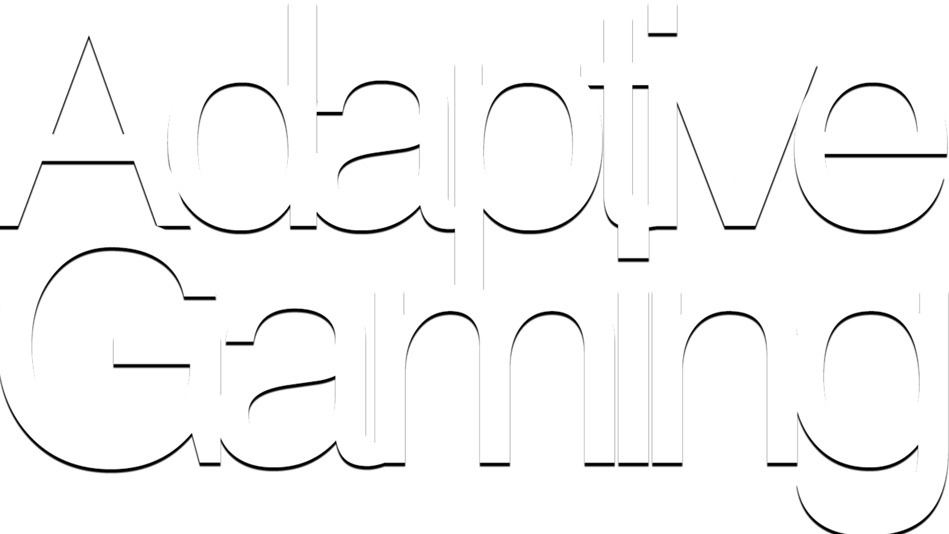Logo Adaptive Gaming - Video Game (1920x1080), Png Download