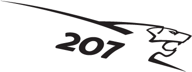 Peugeot 207 Lion Logo Vector - Logo Peugeot 207 Sport (400x400), Png Download
